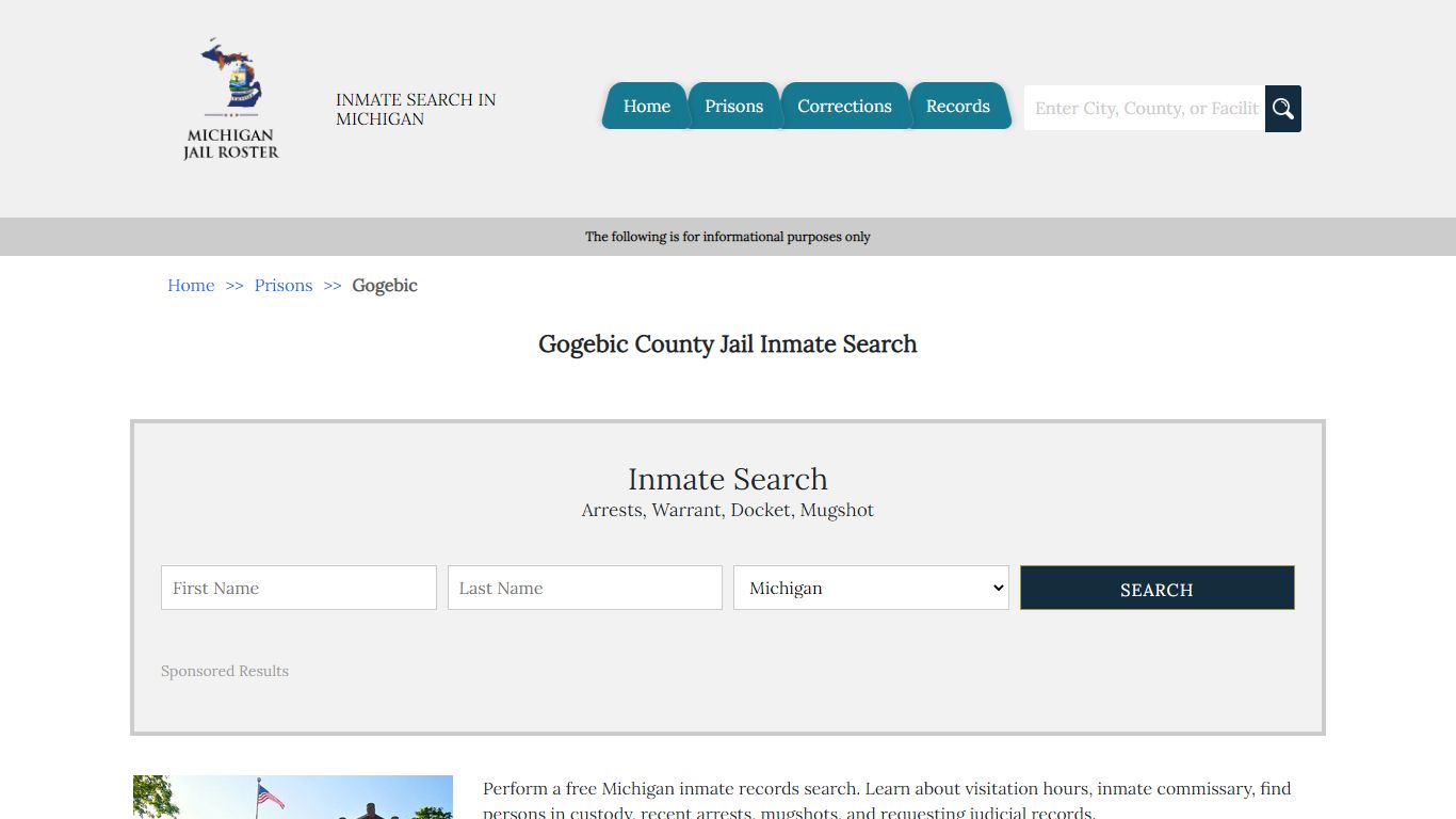 Gogebic County Jail Inmate Search | Michigan Jail Roster